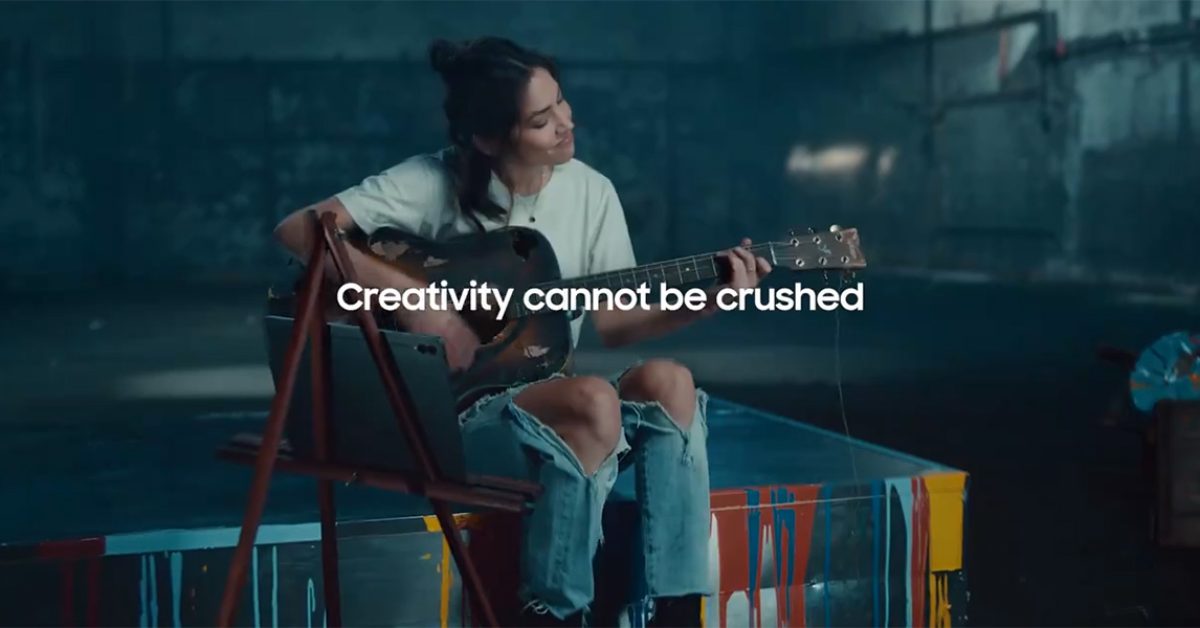 Samsung mocks controversial iPad Pro ad; ‘Creativity can’t be beaten’ [Video]