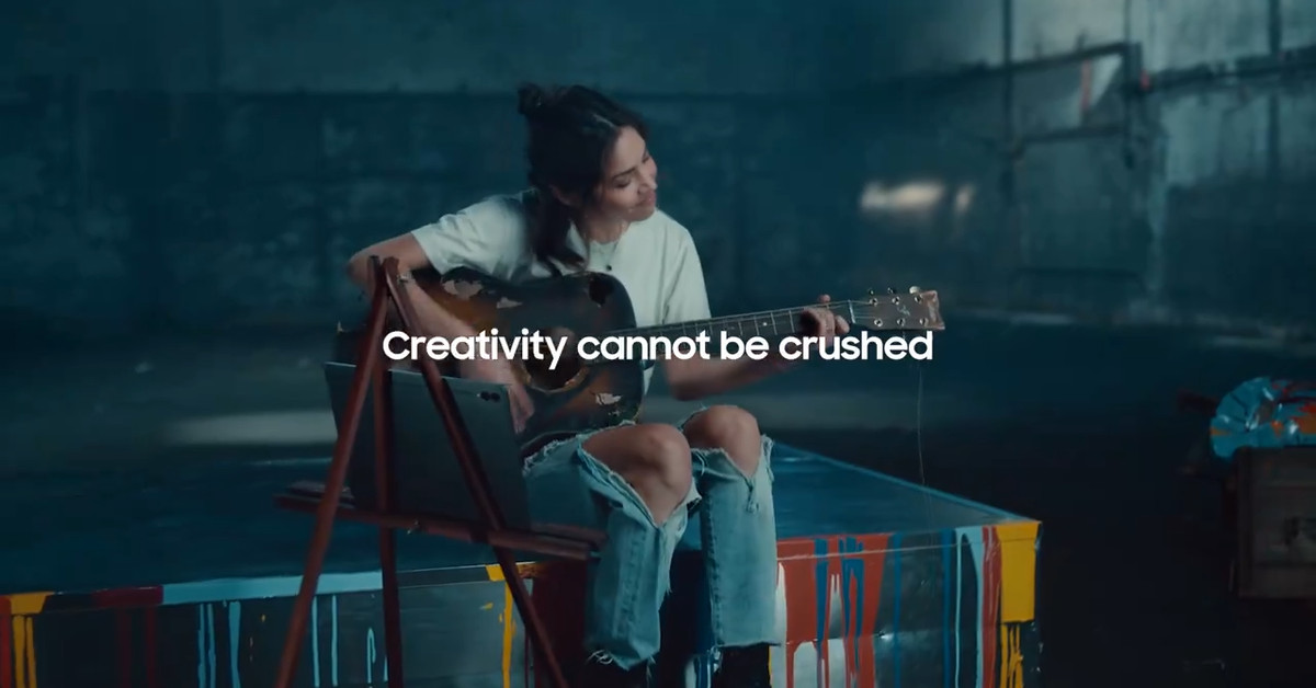 Samsung mocks Apple’s crushing iPad Educated ad with its contain ‘UnCrush’ pitch