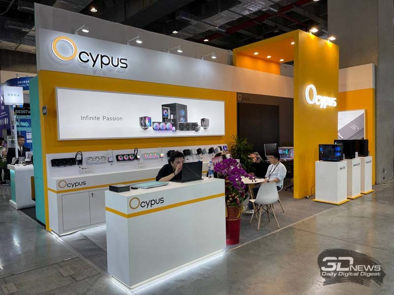 Репортаж со стенда Ocypus на выставке Computex 2024: новые корпуса и процессорные кулеры