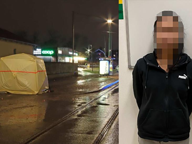 Ung kvinna misstänks för brutalt gängmord