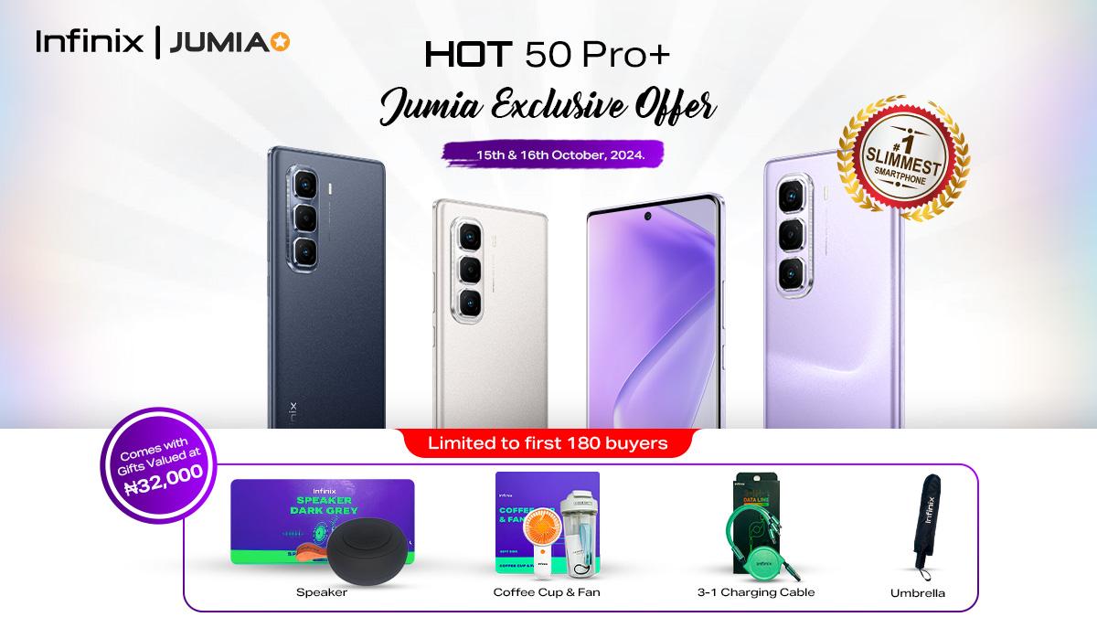 Prefer the World’s Slimmest Cellphone? Join Infinix and Jumia for a Special HOT 50 Official+ Promotion